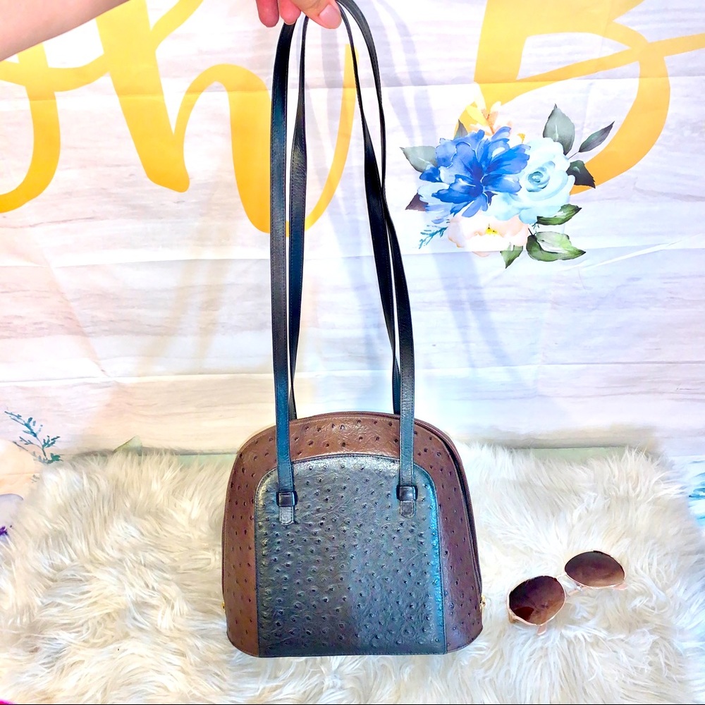 Due Fratelli Brown dome purse